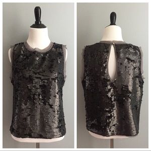 Who What Wear sequins top